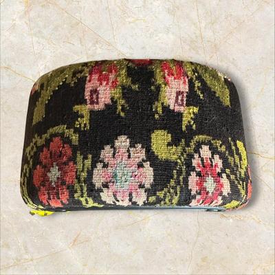Sale Photo Thumbnail #545: Fabric Floral Foot Stool
24" x 14"