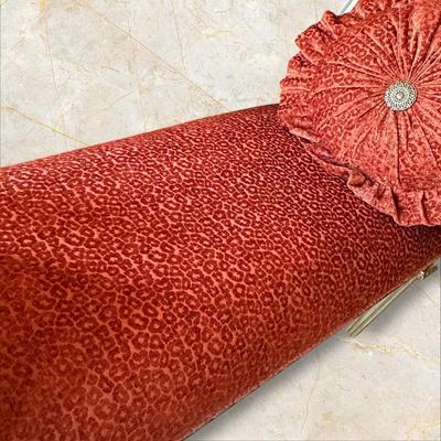 Sale Photo Thumbnail #571: Fabric Covered Bench with Arms
M'Ments:
Width 57" 
Height 32"
Depth 21"