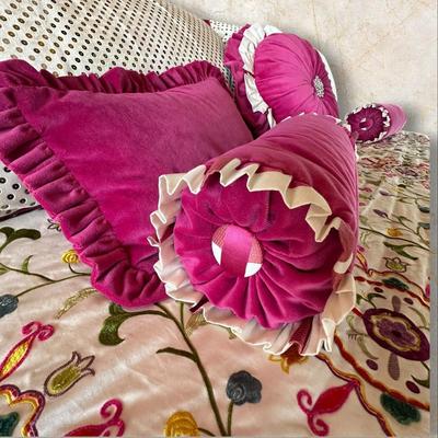 Sale Photo Thumbnail #594: King Bed Custom Made Bedding and Pillows