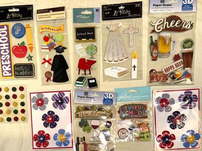 3 Dimensional Sticker Lot