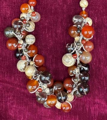 VIntage Glass Bead Necklace