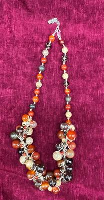 VIntage Glass Bead Necklace