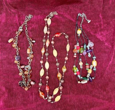 Lot of 3 Chico's Necklaces