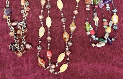 Lot of 3 Chico's Necklaces