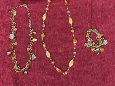 Beaded Necklace and Bracelet Lot