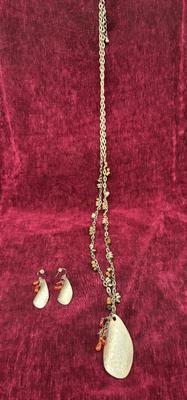 Chico's Necklace and Earring Set