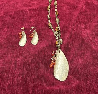 Chico's Necklace and Earring Set