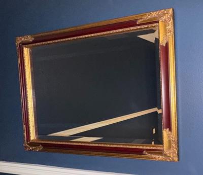 Large Beveled Mirror