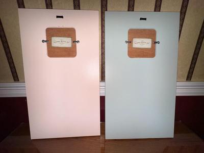 Sugarboo Designs - Pair of Poem Picture Frame Wall Hangings