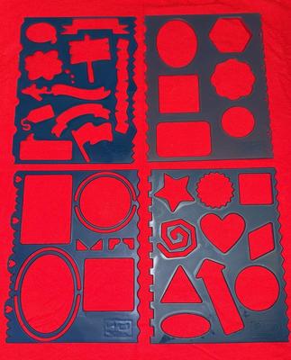 Art Z Art 4 Stencil Lot