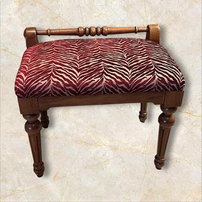 Sale Photo Thumbnail #625: Wood Bedside Chair
M'ments:
Width 23"
Height 18"
Depth 15"