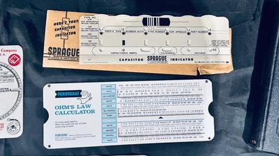 A VARIETY OF DIFFERENT VTG SCALES AND EQUATION TOOLS