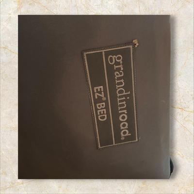 Sale Photo Thumbnail #641: Grandinroad EZ Bed Twin Automatic Blow Up Bed in Rolling Case