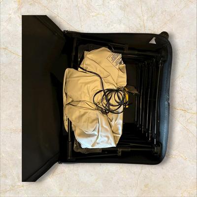 Sale Photo Thumbnail #643: Grandinroad EZ Bed Twin Automatic Blow Up Bed in Rolling Case