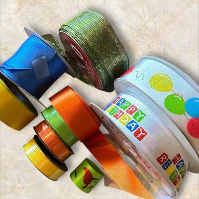 Sale Photo Thumbnail #686: A Lotta Ribbon! Birthday, Balloons, Bright Colors, Large Pink also