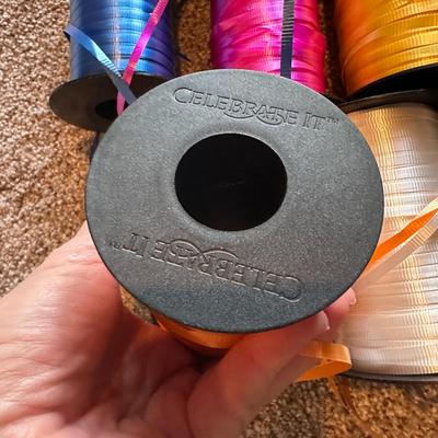 Sale Photo Thumbnail #696: 13 Full Rolls of Colorful Curling Ribbon