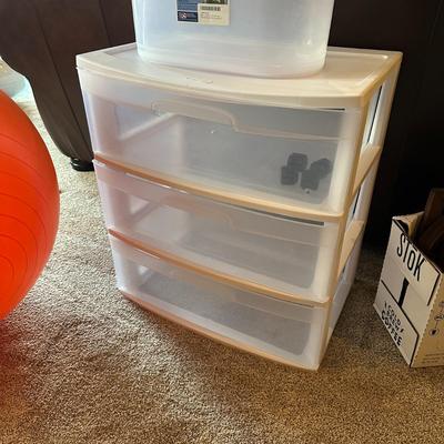 Sale Photo Thumbnail #701: 2 Sterilite Storage Containers