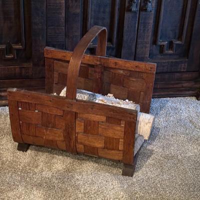 Sale Photo Thumbnail #705: Firewood Basket