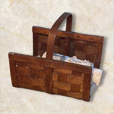 Sale Photo Thumbnail #704: Firewood Basket