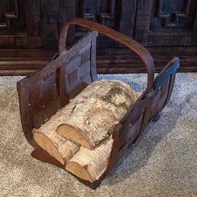 Sale Photo Thumbnail #706: Firewood Basket