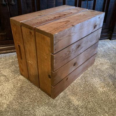 Sale Photo Thumbnail #712: Wood Crate