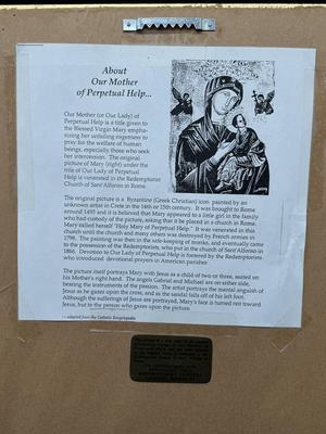 Our Lady of Perpetual Help Wall Art