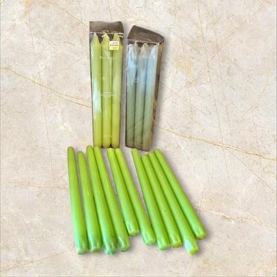 Sale Photo Thumbnail #857: Lot of Green Candles includes 2 new boxes