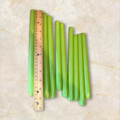 Sale Photo Thumbnail #859: Lot of Green Candles includes 2 new boxes