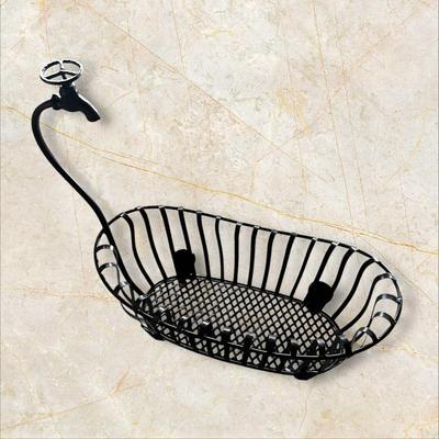 Sale Photo Thumbnail #883: Metal Basket for Bathroom- great for holding toilet paper rolls or towels!