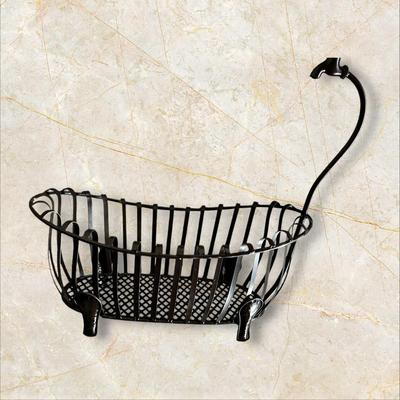 Sale Photo Thumbnail #880: Metal Basket for Bathroom- great for holding toilet paper rolls or towels!