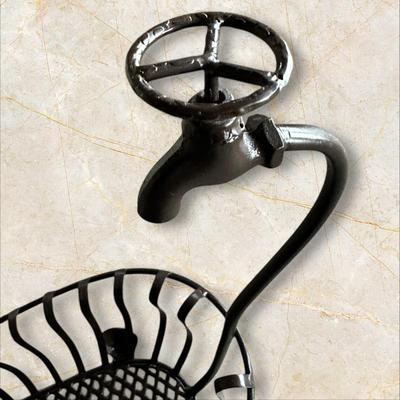 Sale Photo Thumbnail #882: Metal Basket for Bathroom- great for holding toilet paper rolls or towels!