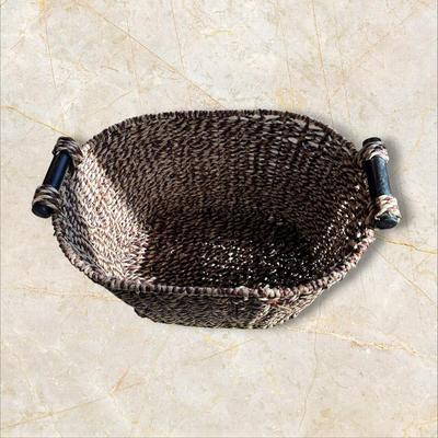 Sale Photo Thumbnail #920: 2 Woven Baskets with Handles