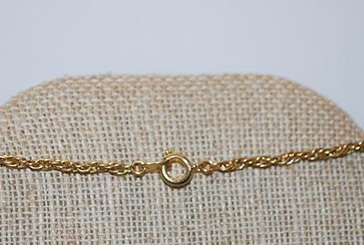 ORANGE & BROWN Spotted MOTH PENDANT (1½" x 1") in Gold Colored Case & Gold Tone Necklace Chain 24" L