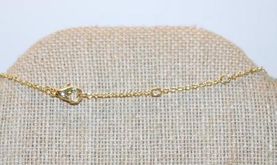 CLOSED Graphic Designed "Puffy" Heart Locket PENDANT (1¼" x 1") on a Gold Tone Adjustable Necklace Chain...