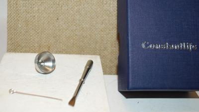 Cremation Ashes Memorial Stainless Steel Butterfly Cross PENDANT (1½" x ¾") on a Necklace Chain 22" L