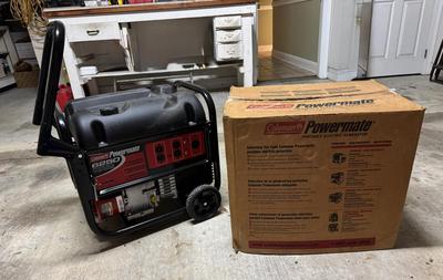 Coleman Powermate Portable 6250 Watt Generator