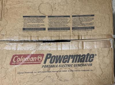 Coleman Powermate Portable 6250 Watt Generator