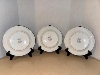 3 Vinyard Grape Plates Luncheon Size