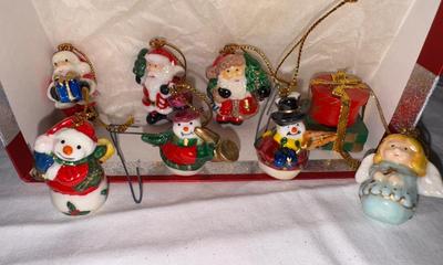 Lot of Miniature Porcelain Ornaments
