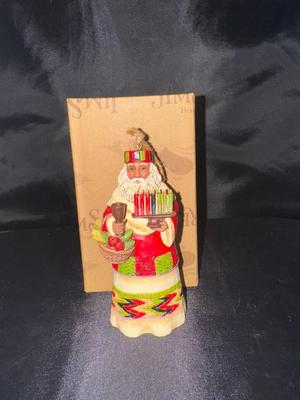 Jim Shore African Santa Hanging Ornament