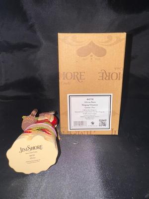 Jim Shore African Santa Hanging Ornament