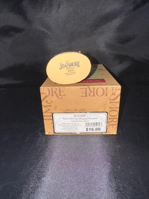 Jim Shore Santa with Cane Hanging Ornament