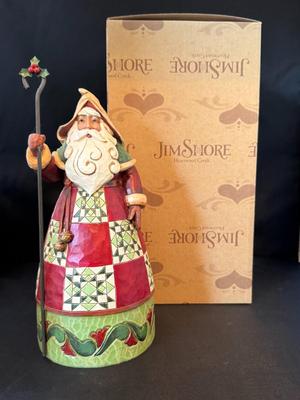 Jim Shore Goodwill Lives Santa with Cane Classic