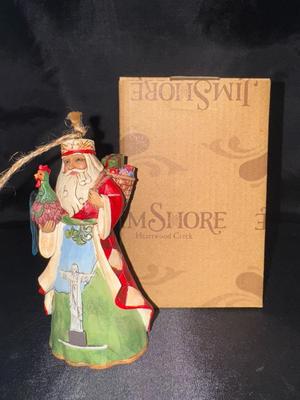Jim Shore Brazilian Santa Hanging Ornament