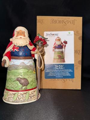 Jim Shore New Zealand Santa FIgurine