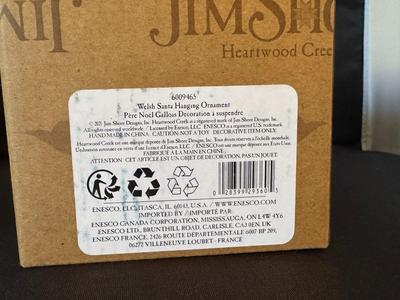 Jim Shore Welsh Santa Hanging Ornament Pere Noel Gallois