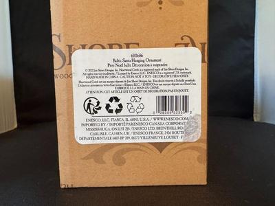 Jim Shore Baltic Santa Hanging Ornament