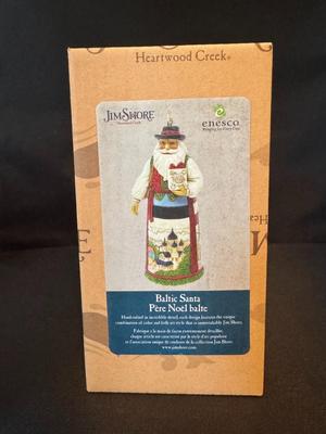 Jim Shore Baltic Santa Hanging Ornament