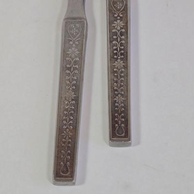 LOT 31K: Riviera Cordova United Silver Co Stainless Japan Flatware