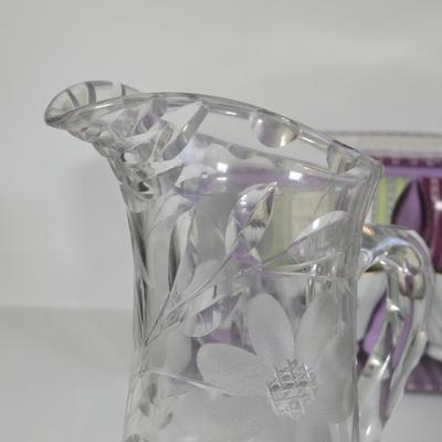 LOT 33K: Antique Vintage Kitsch Original 1950s Tea Bag Sugar Spoon Rests, Glass Metal Coffee Pitcher Carafe Pyrex Silex, Candy Dishes,...